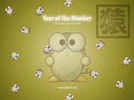 ALTools Lunar Zodiac Monkey Wallpaper screenshot